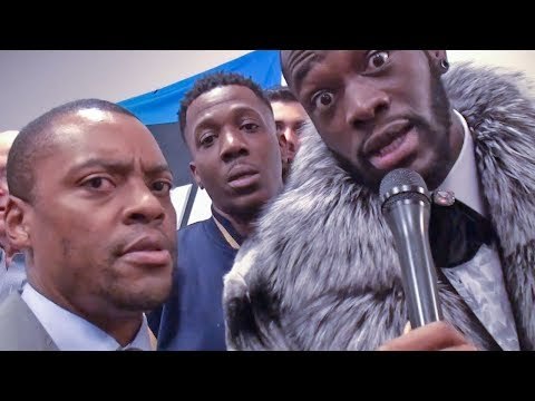Deontay wilder JOSHUA I'M COMING | IMMEDIATE POST FIGHT WORDS after KNOCKING OUT Bermane Stiverne