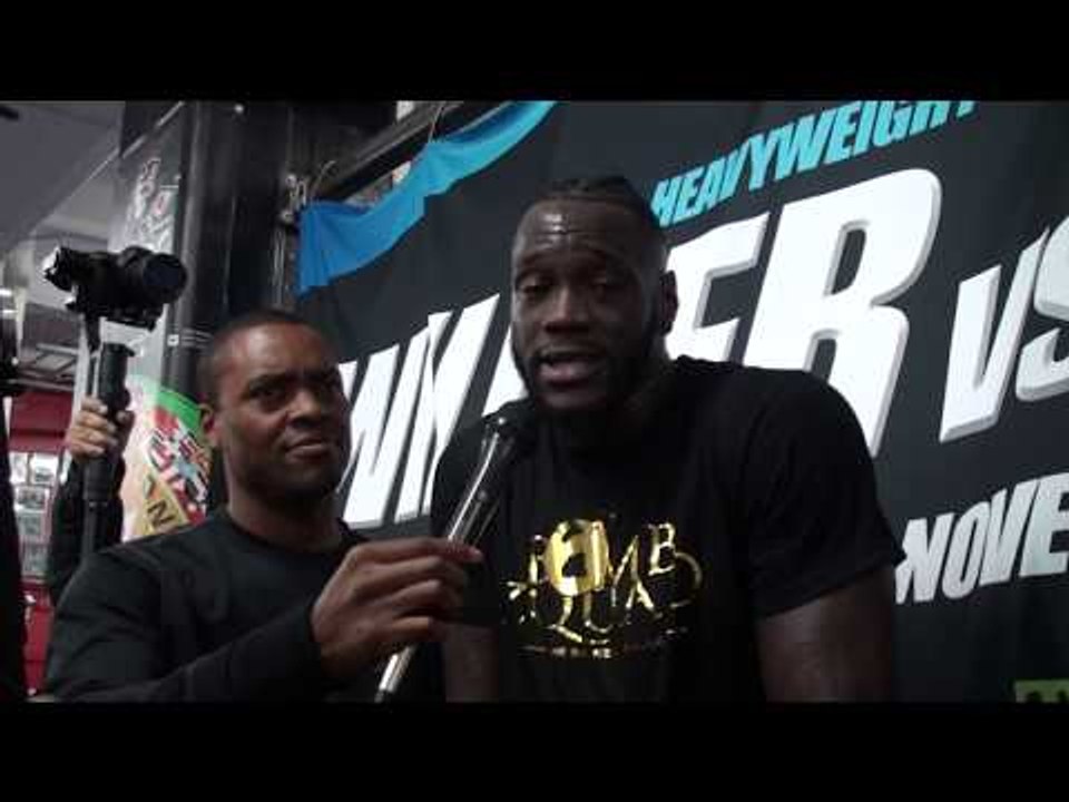 DEONTAY WILDER: Anthony Joshua WAS FIXED! Eddie Hearn SPOILED BRAT & Tyson Fury I LOVE!