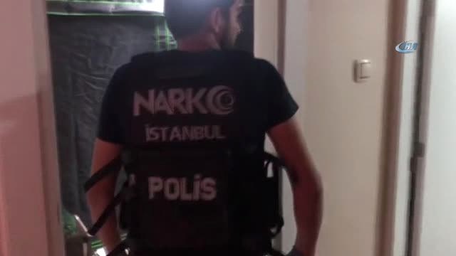 İstanbul'da Narkotik Polisinden Zehir Villasına Şok Baskın