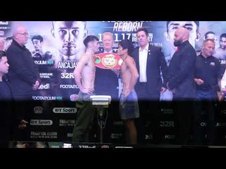 JERWIN ANCAJAS  v JAMIE CONLAN  FACEOFF