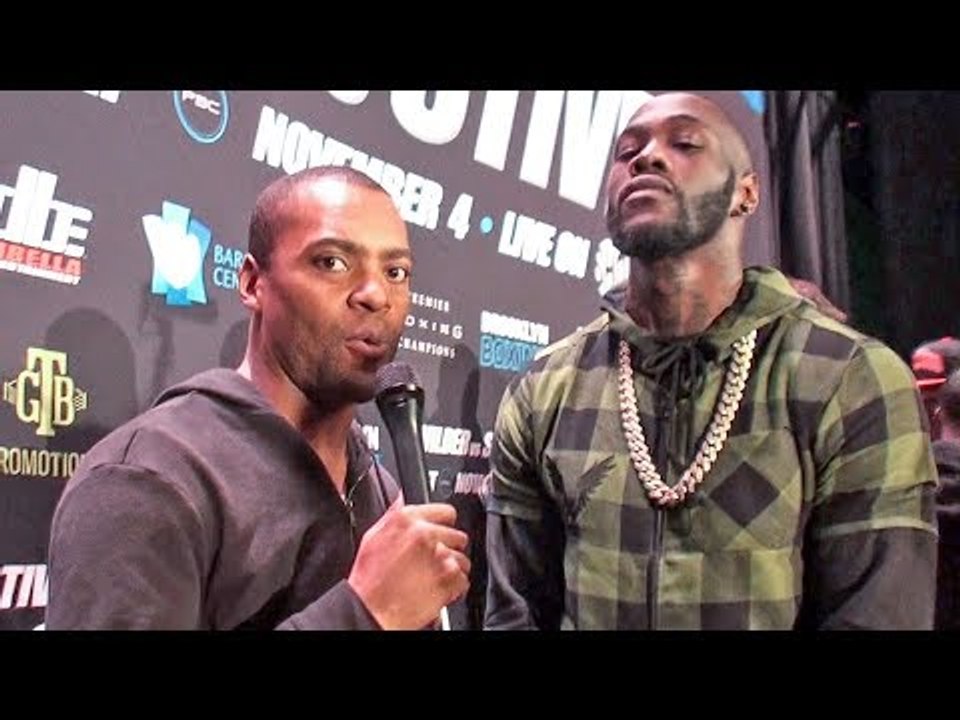 DEONTAY WILDER: I Want a [DEAD] BODY on My Record! Gonna KILL Bermane Stiverne in Ring