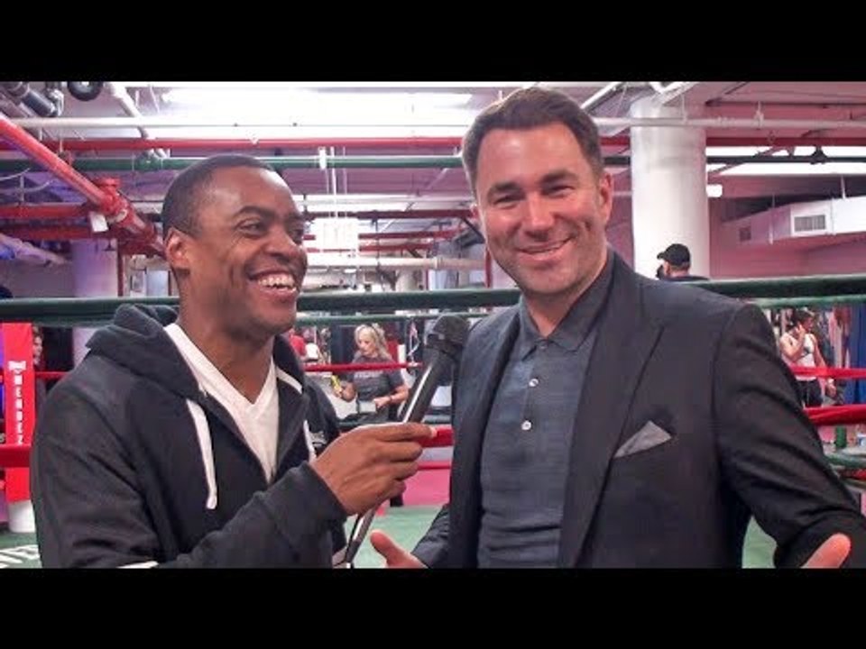 Eddie Hearn: NEGOTIATING NOW! Anthony Joshua vs Deontay Wilder WITHOUT Lou DiBella