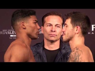 Yuriorkis Gamboa vs Jason Sosa - WEIGH IN FACE OFF