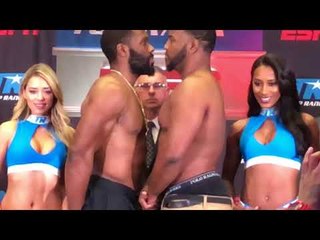 Bryant Jennings vs Don Hanesworth FACE OFF at WEIGH IN