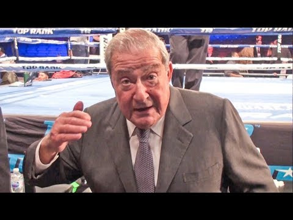 Bob Arum POST FIGHT REACTION Vasyl Lomachenko vs Guillermo Rigondeaux