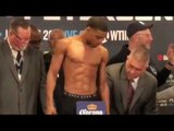 Errol Spence vs Lamont Peterson WEIGH IN