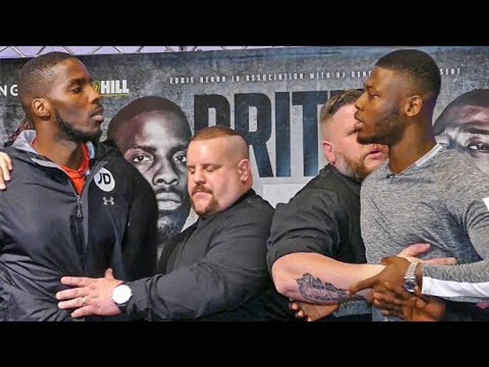Lawrence Okolie vs Isaac Chamberlain | HEATED FACE OFF! | BRITISH BEFF
