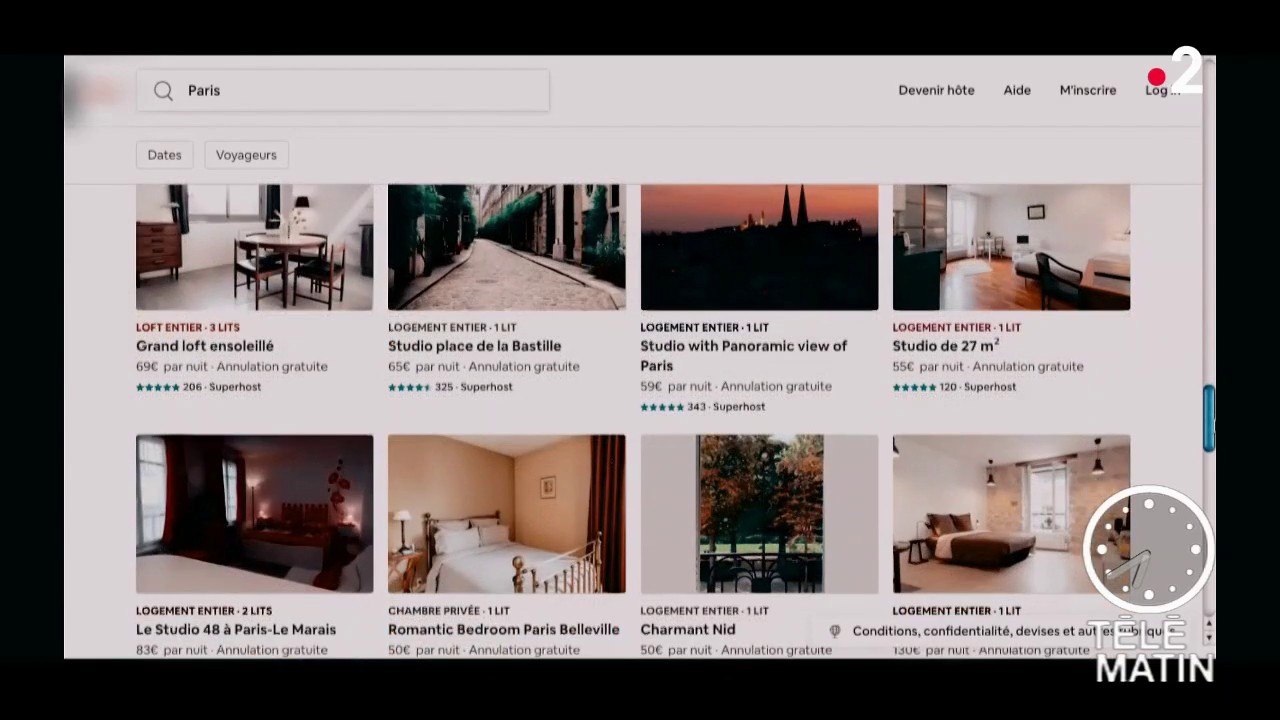Conso - Les locations meublées de courte durée sur plateforme