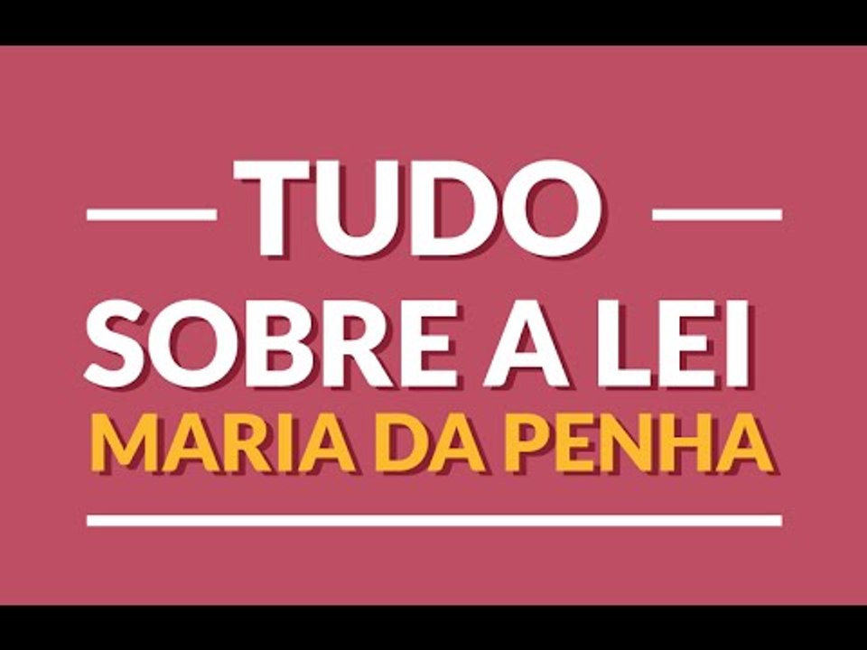 Lei Maria da Penha