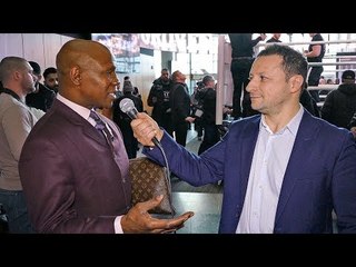 Chris Eubank public workout EXCLUSIVE: Referee needs to 'protect' fighters