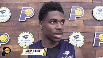Aaron Holiday Feeling Confident as Summer League Begins
