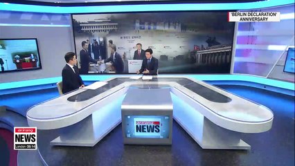 [ISSUE TALK] Moon Jae-in's Berlin Declaration: one year on