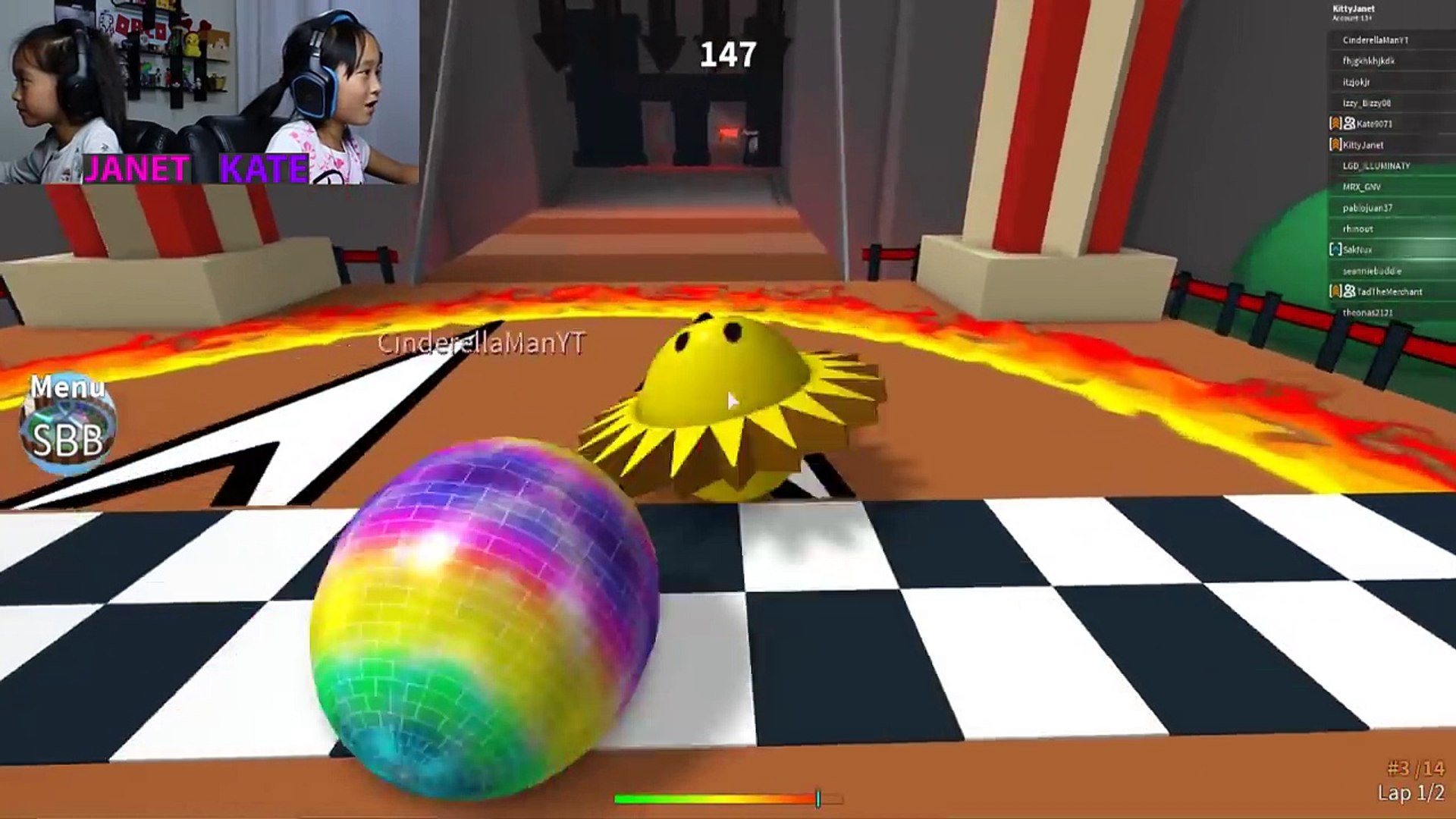 Roblox Super Blocky Ball Speedy Marble Racing Dailymotion Video - kate and janet roblox username