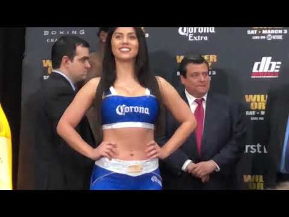 Deontay Wilder vs Luis Ortiz - WEIGH IN