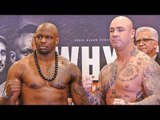 Dillian Whyte vs Lucas Browne WEIGH IN & FINAL FACE OFF | WBC Silver Heavyweight Title