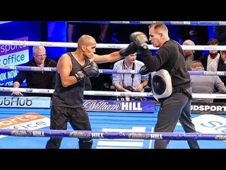 Carlos Molina PUBLIC WORKOUT | vs Yonfrez Parejo | Joshua vs Parker Undercard