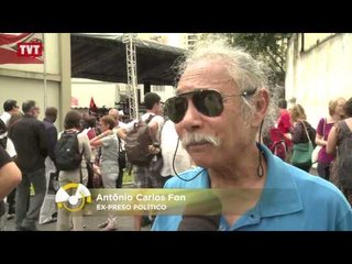 Ato em frente ao Doi-Codi repudia golpe de 1964