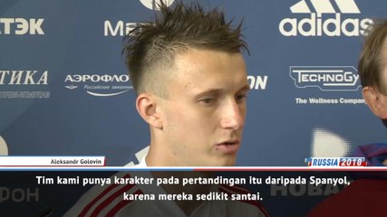 Russia Tunjukan Karakter Daripada Spanyol Yang 'Santai' - Golovin