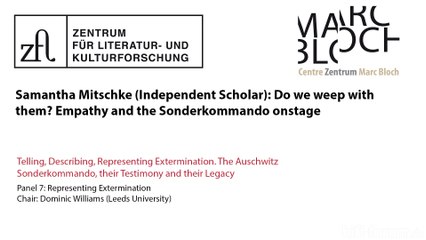 Auschwitz Sonderkommando, Testimony and Legacy - Panel 7 (2/2)