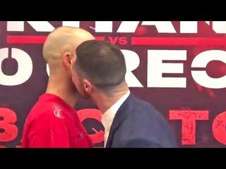 Tommy Coyle KISSES! Sean Dodd at FACE OFF