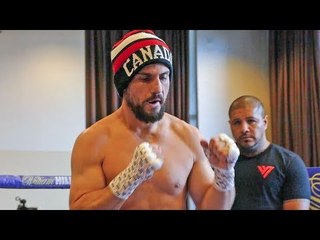 Phil Lo Greco FULL PUBLIC WORKOUT vs Amir Khan