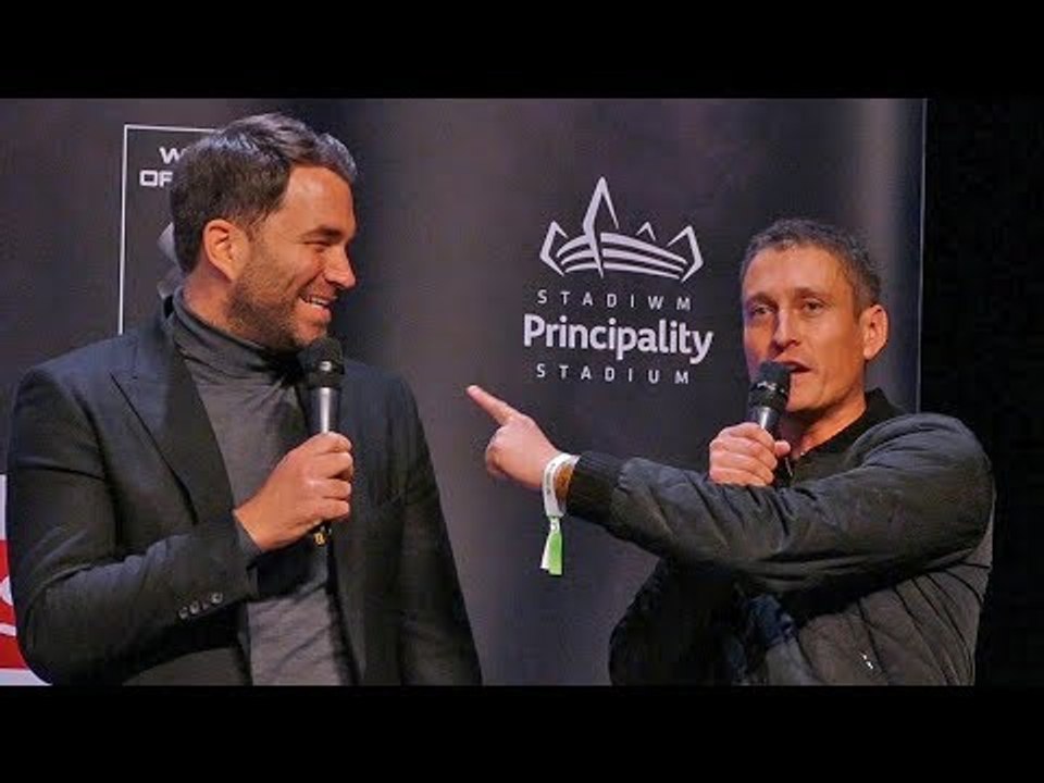 David Higgins to Hearn: If Parker Wins... Don't wear that Turtle Neck Again!! | Joshua vs Parker