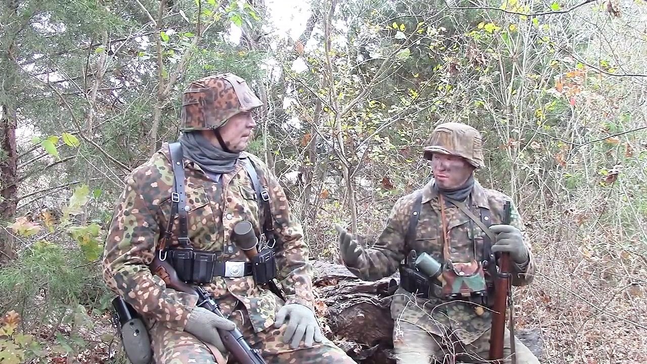 German WWII SS Camouflage Effectiveness