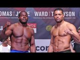 Tony Bellew vs David Haye FULL UNDERCARD WEIGH IN & FINAL FACE OFF