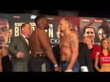 Jarrell Big Baby Miller vs Johann Duhaupas - FACE OFF at WEIGH IN