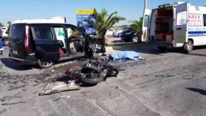 Antalya'da Feci Kaza: 1 Ölü, 2 Yaralı