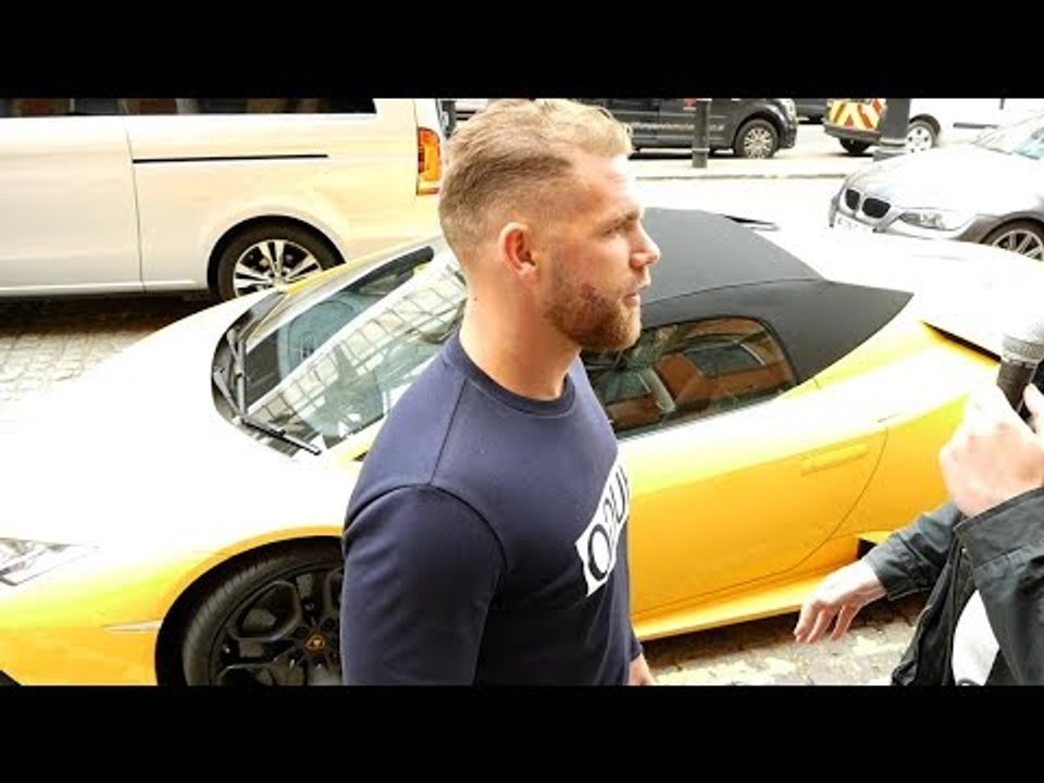 Billy Joe Saunders shows off £212,000 LAMBO supercar