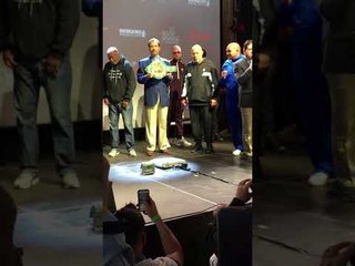 Adonis Stevenson vs Badou Jack WEIGH IN