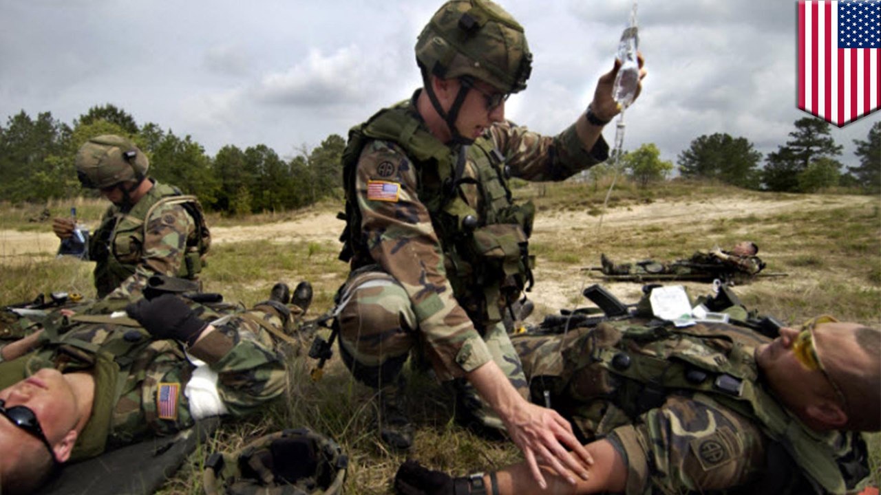 Super absorbent wound dressing could save soldiers’ lives - TomoNews