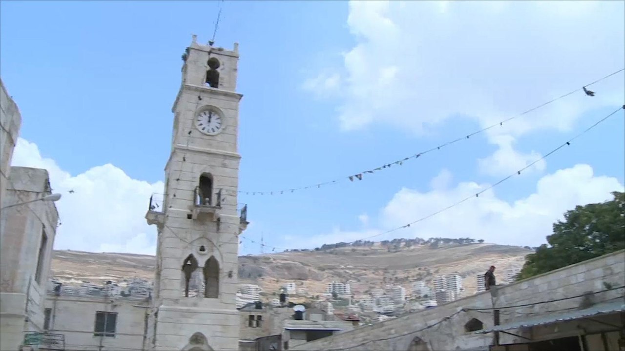 هذا الصباح-برج الساعة أحد أبرز المعالم التاريخية بنابلس