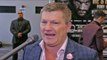 Ricky Hatton says Tyson Fury has proved me wrong!!