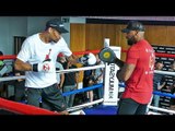 Jordan Thompson | PUBLIC WORKOUT | HE'S BACK! Undercard Boxing