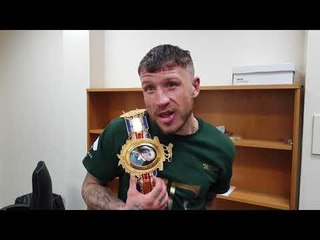 New British middleweight champion Jason Welborn after beating Tommy Langford