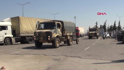 Kilis Suriye'ye Askeri Sevkiyat Sürüyor