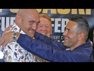 Tyson Fury vs Sefer Seferi  FACE OFF | HE'S BACK! - BOXING