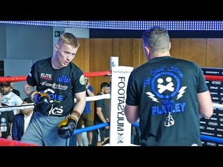 Jack Flatley PUBLIC WORKOUT | HE'S BACK! Undercard