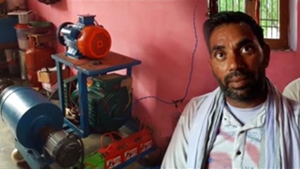 किसान के बेटे ने तैयार किया ऑक्सीजन से बिजली बनाने की मशीम, देखिये कैसे बनती है बिजली