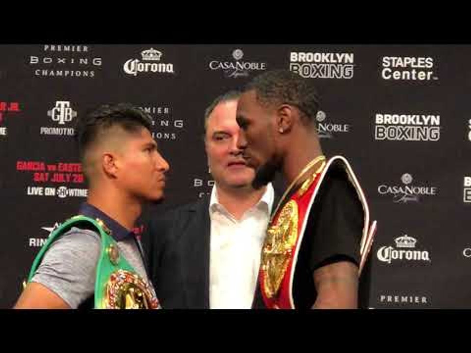 Mikey Garcia vs Robert Easter Jr FACE OFF