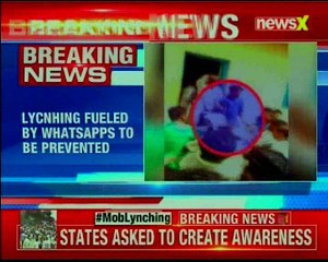 Lynching fueled by Whatsapps to be prevented; states asked to create awareness