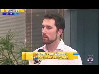 Politize! no Bom Dia Santa Catarina - 31 de Agosto 2016