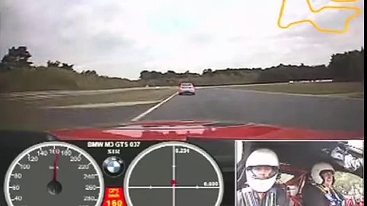VÍDEO: sorpresa con un BMW M3 a 150 km/h en un...