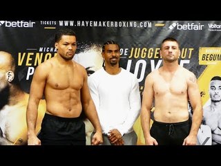 LATE REPLACEMENT for JOE JOYCE revealed | Hayemaker weigh-in