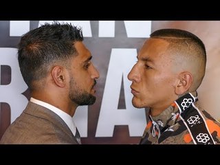 Amir Khan vs. Samuel Vargas FACE OFF