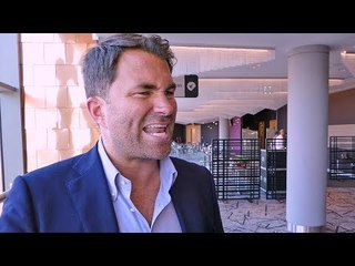 EDDIE HEARN exclusive: NO ROOM FOR NEGOTIATION on Joshua vs Wilder offer! Finkel VERY BITTER.