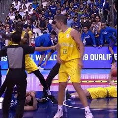 WICKED BASKETBALL FIGHT: Philippines vs Australia S**t just got real