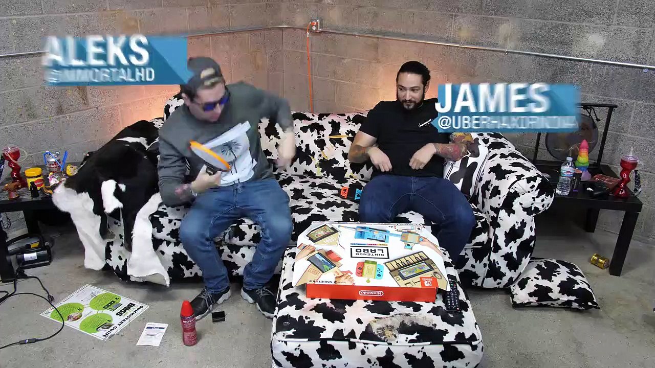 FIERY CARDBOARD CONSTRUCTION ? Nintendo Labo